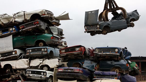 Утилизация автомобилей на предприятии ООО Втормет