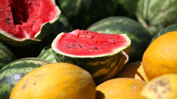 Урожай арбузов и дынь