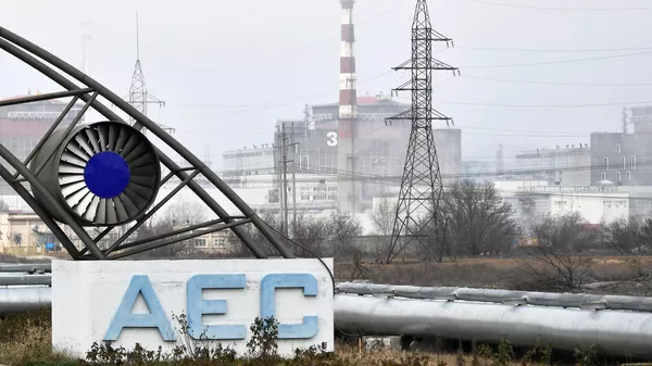 Запорожская АЭС в Энергодаре