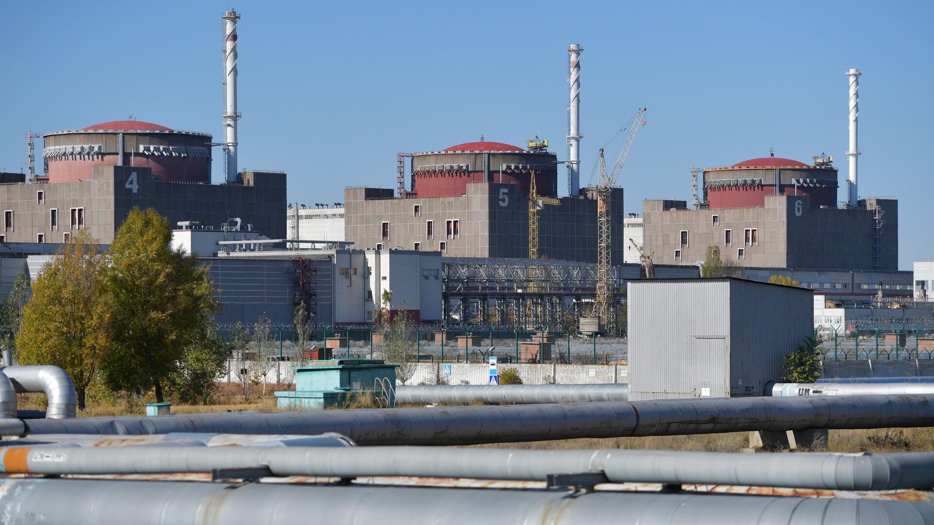 Энергоблоки Запорожской АЭС в Энергодаре - ПРАЙМ, 1920, 02.08.2025