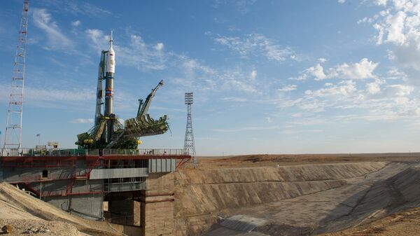 Вывоз космического корабля Союз ТМА-14М на старт