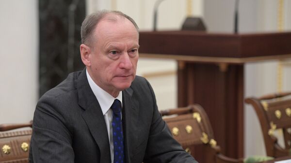 Президент РФ В. Путин провел заседание Совбеза РФ