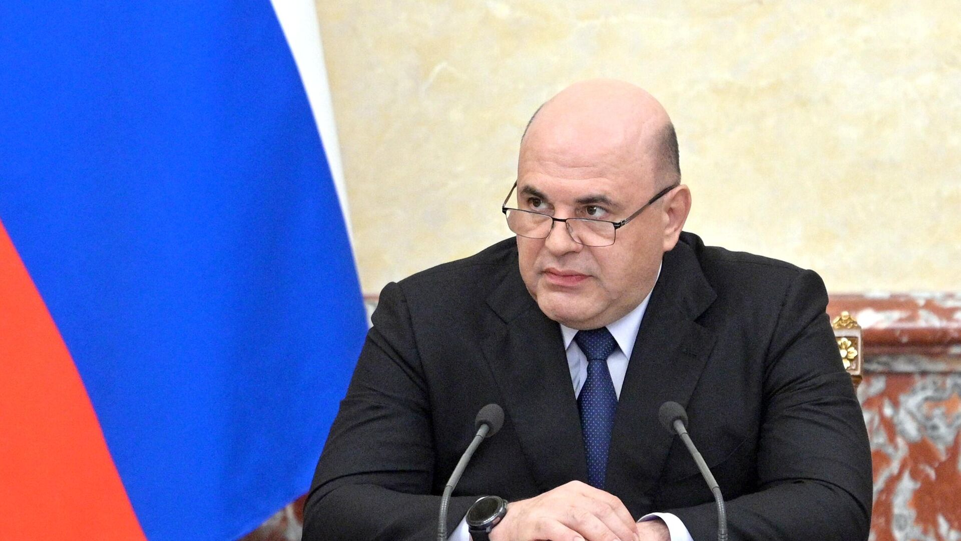 Председатель правительства РФ Михаил Мишустин проводит совещание с членами кабинета министров РФ - ПРАЙМ, 1920, 17.08.2025