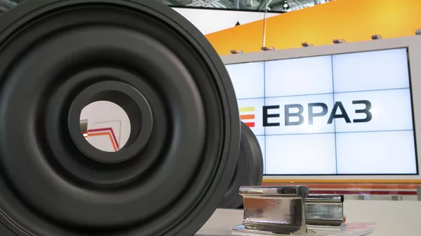 Стенд компании Евраз