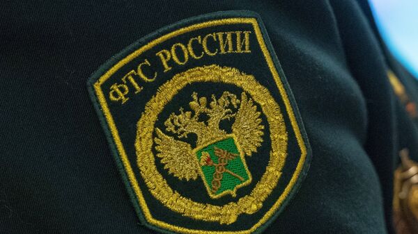 Шеврон на форме сотрудника Федеральной таможенной службы России