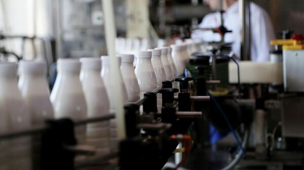 Линия производства молочной продукции