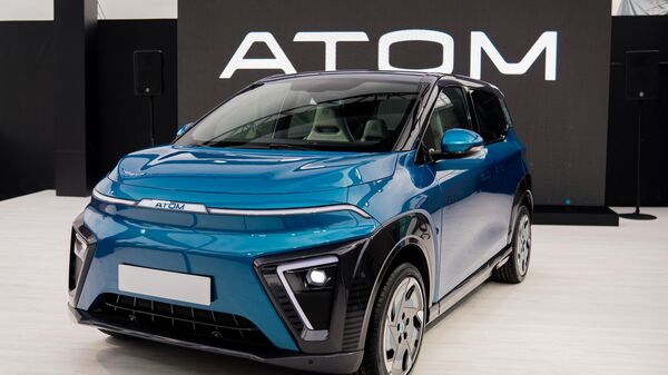 Первый функциональный образец отечественного электромобиля Атом