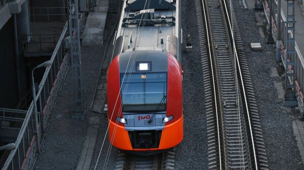 Электропоезд на МЦД