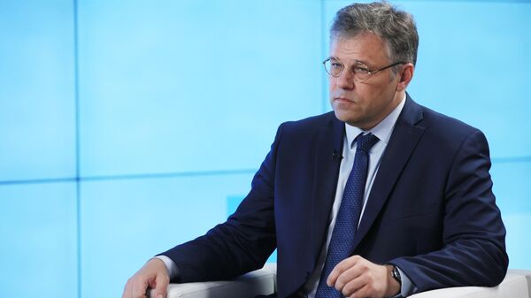 Посол по особым поручениям МИД России по преступлениям киевского режима Родион Мирошник