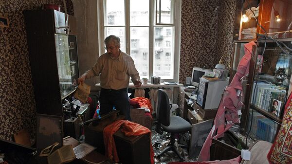 Последствия аварии на тепломагистрали в Санкт-Петербурге