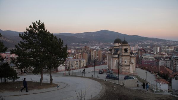 Косово. Косовская Митровица. Храм Св. Димитрия