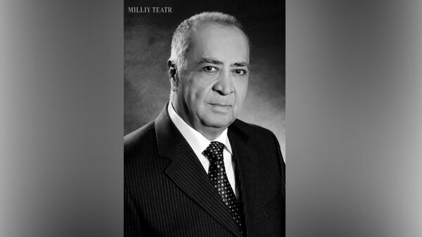 Народный артист СССР и Узбекистана, актер театра, кино и дубляжа Якуб Ахмедов