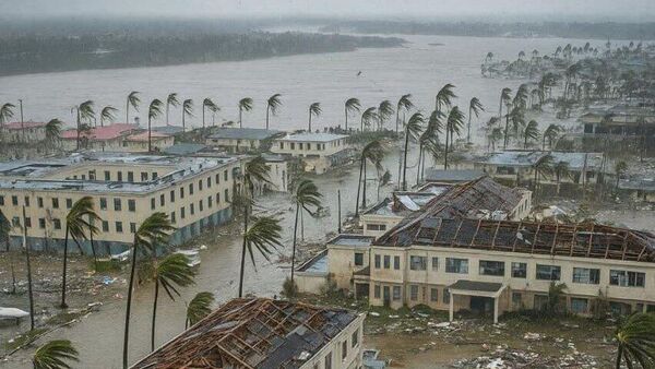 Последствия урагана Мелисса на Ямайке