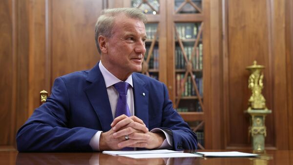 Президент, председатель правления Сбербанка Герман Греф 