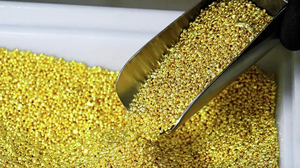 Гранулированное золото высшей пробы 