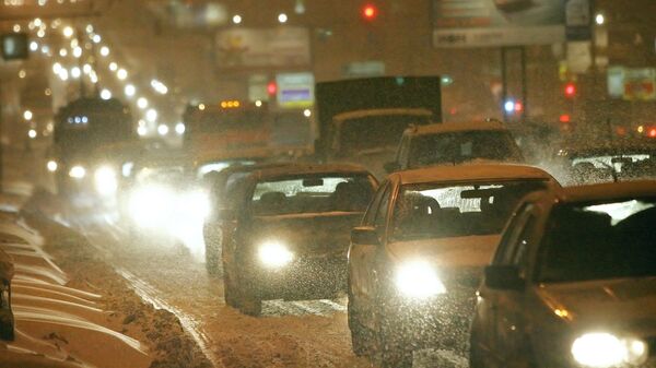 Машины на трассе