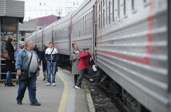 Работа железнодорожного вокзала Екатеринбурга