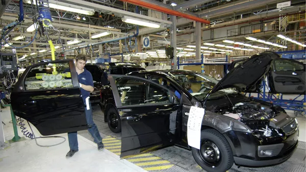 Сборка автомобилей марки Ford