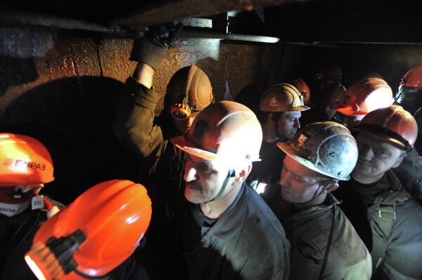 Работа шахты Магнетитовая в Свердловской области
