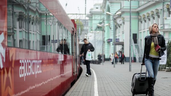 Белорусский вокзал в Москве