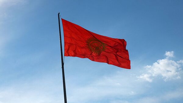%Флаг Киргизии