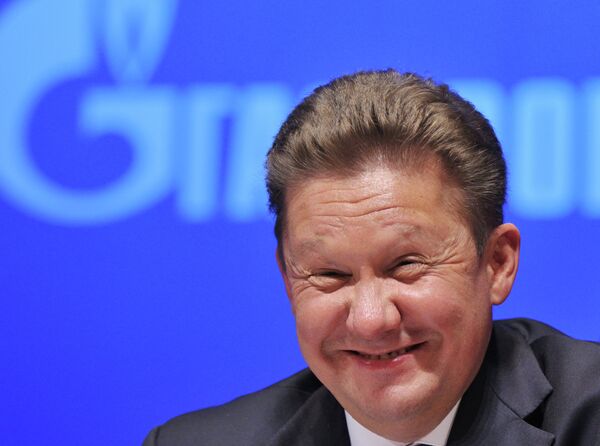 *Председатель правления ОАО Газпром Алексей Миллер