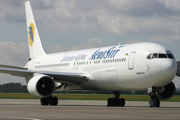Boeing 767-300 украинской компании Аэросвит