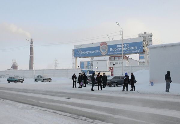 Взрыв метана на шахте Воркутинская в Коми