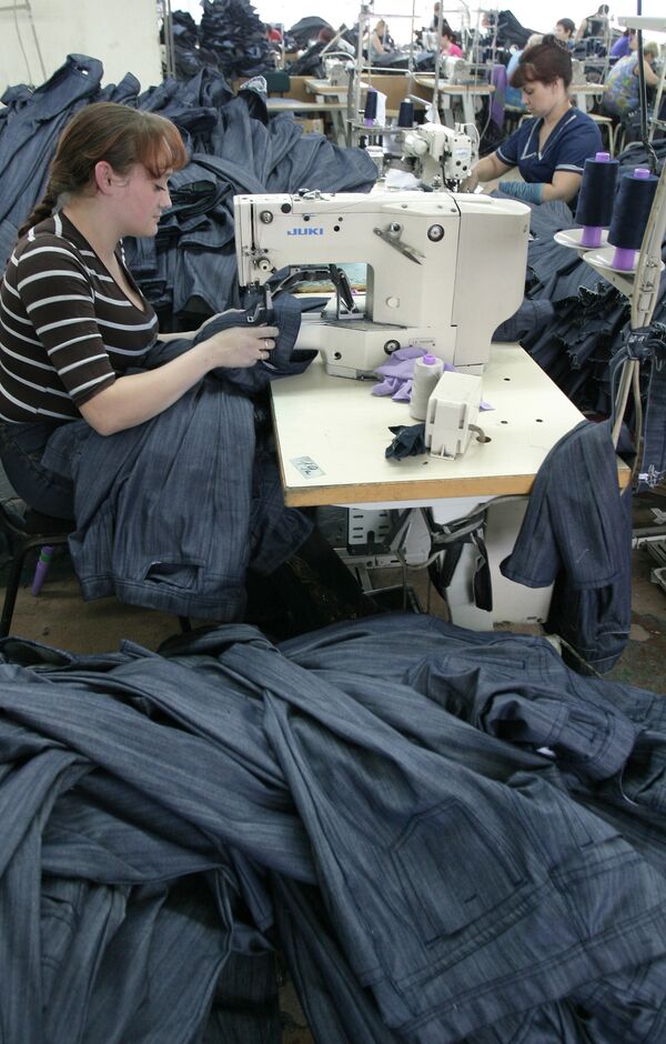 Фабрика по производству джинсовой одежды