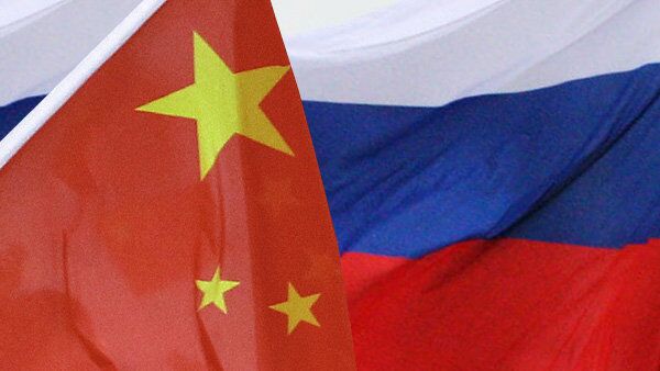 % Россия - Китай