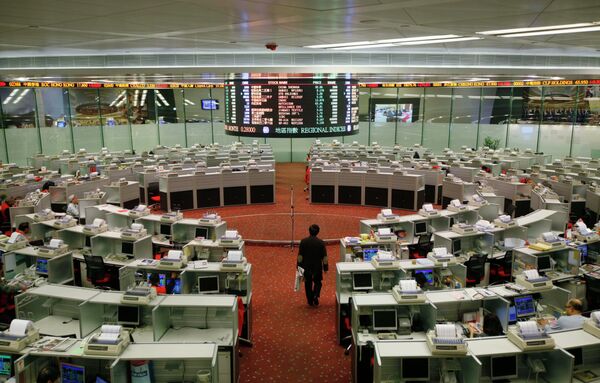 %Гонконгская фондовая биржа
