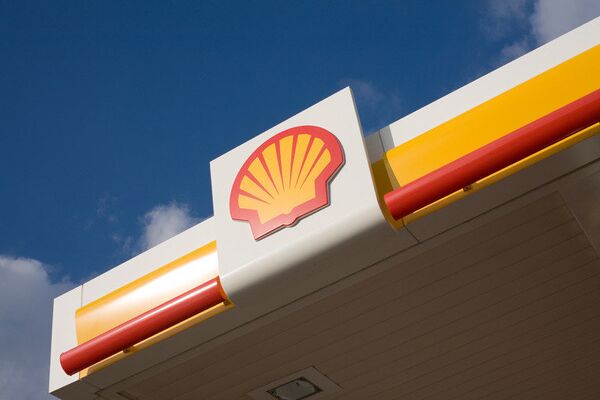 %Логотип компании Shell