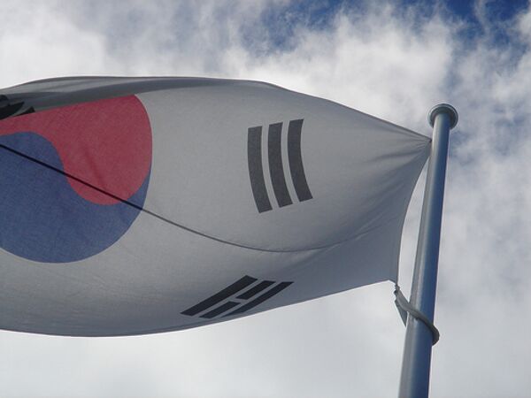 %Флаг Южной Кореи