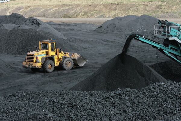 Добыча каменного угля