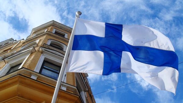 #Флаг Финляндии