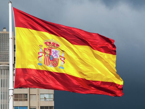 % Флаг Испании
