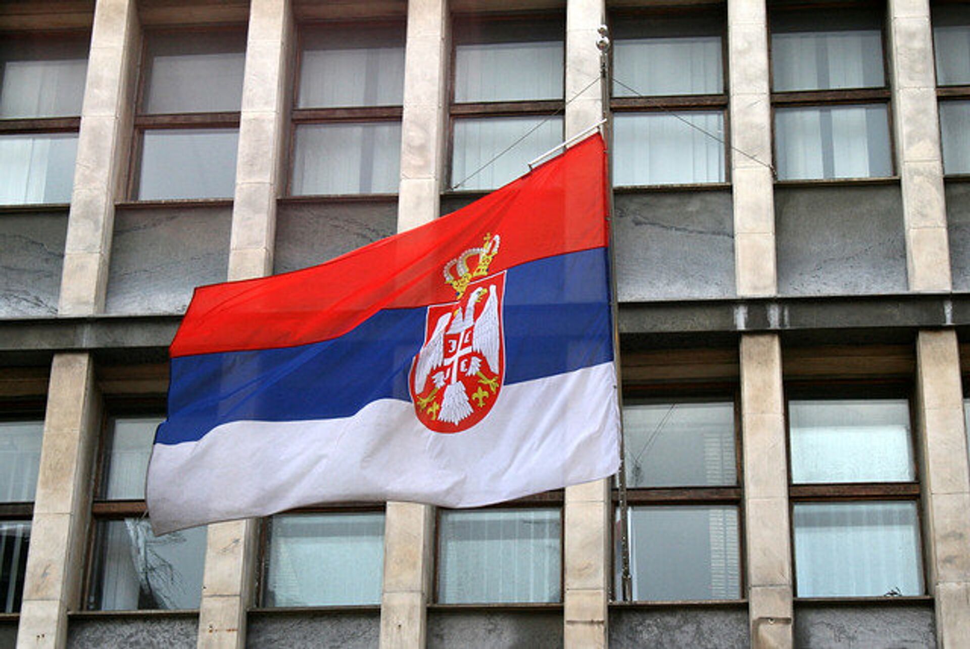 Флаг Сербии - ПРАЙМ, 1920, 24.12.2023
