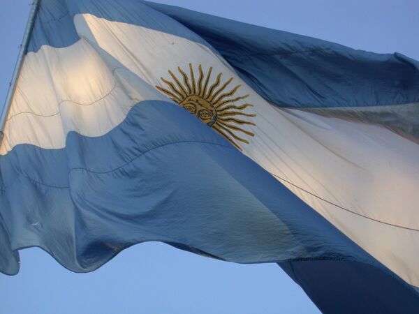 %Флаг Аргентины