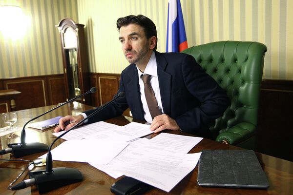 Министр РФ по связям с открытым правительством Михаил Абызов заработал 60,3 миллиона рублей