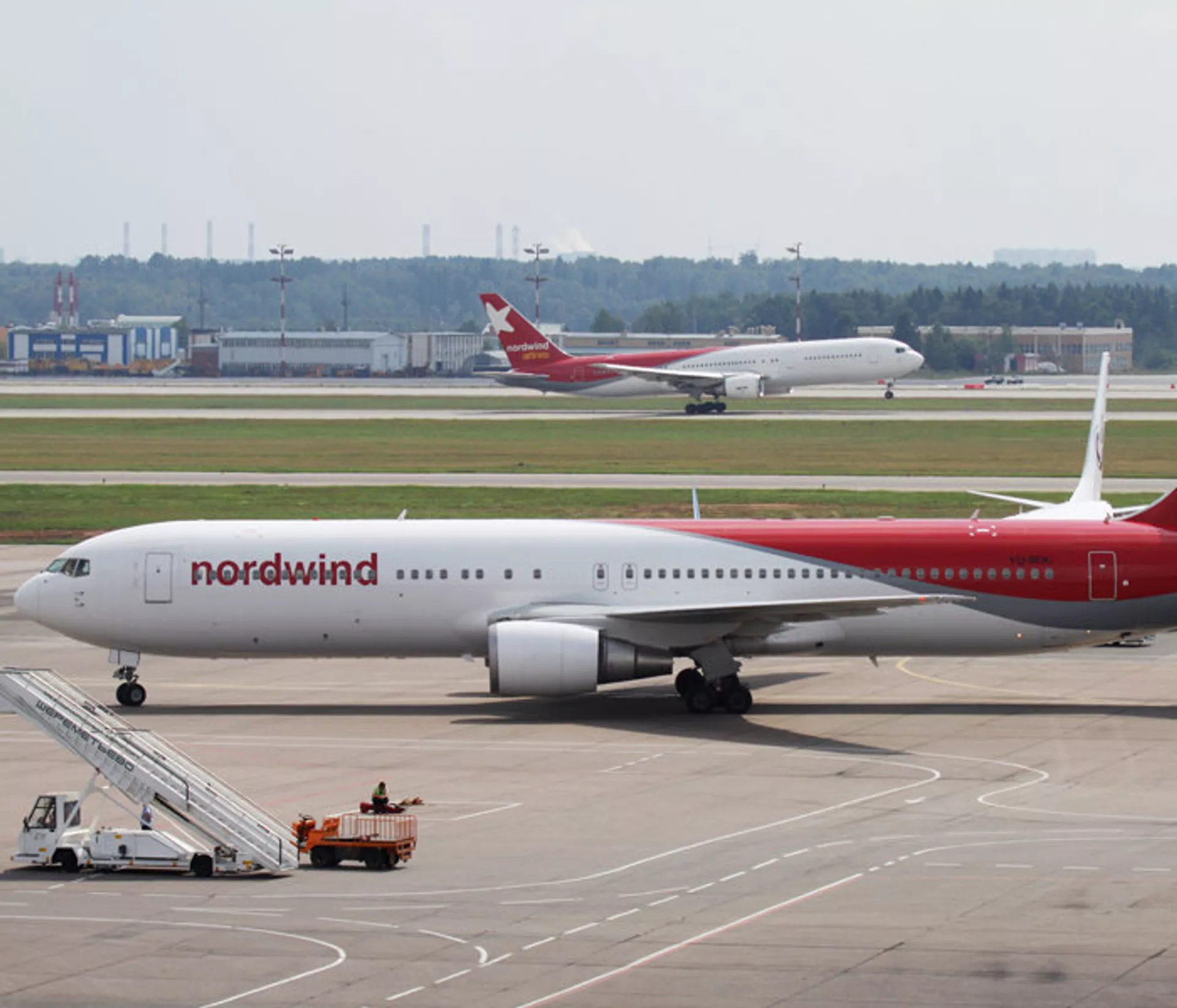 Самолет авиакомпании NordWind Airlines - ПРАЙМ, 1920, 01.06.2023