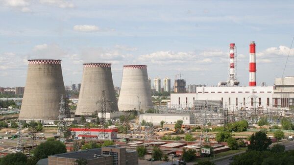 Тепловая электростанция Мосэнерго 