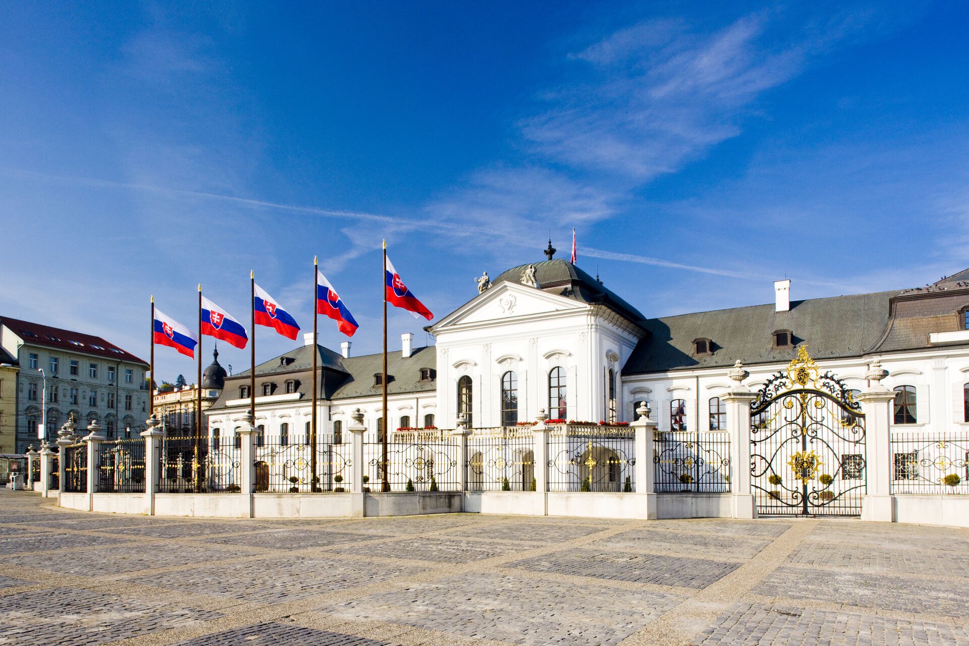 Президентский дворец в Братиславе, Словакия - ПРАЙМ, 1920, 21.01.2022