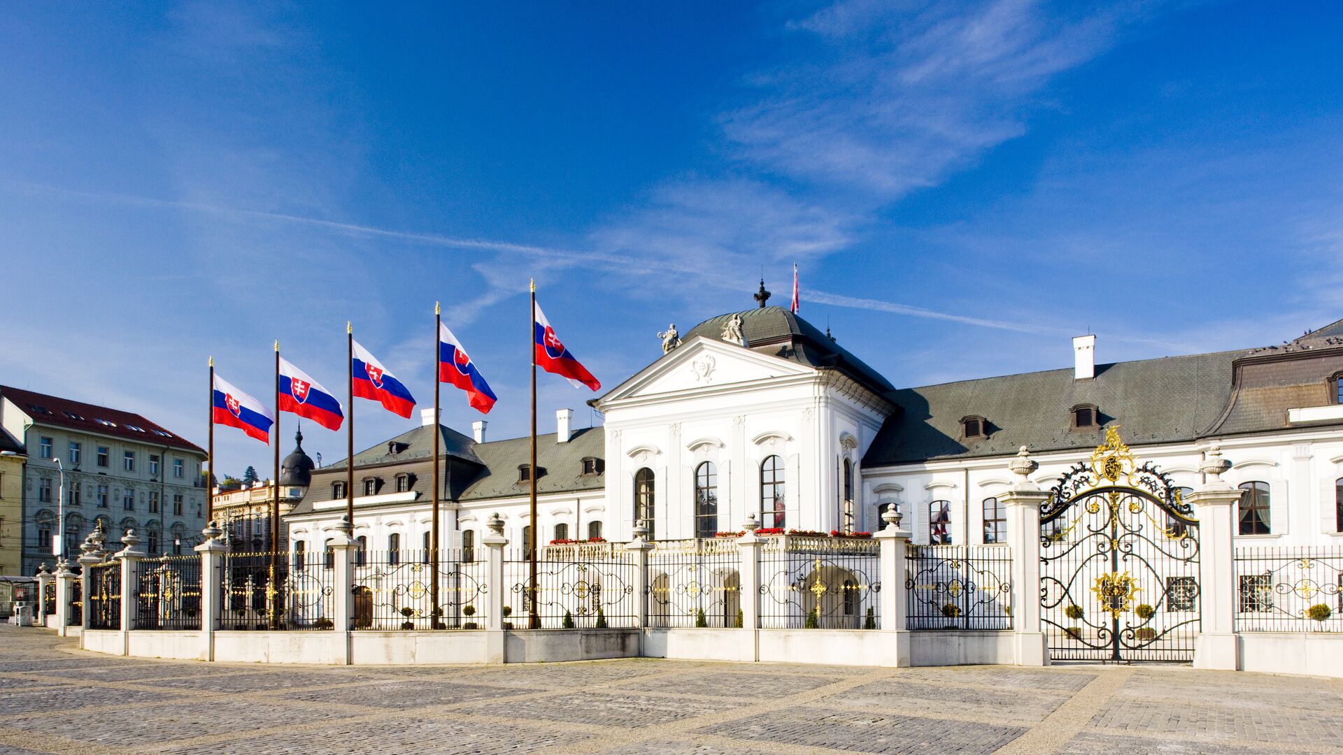 Президентский дворец в Братиславе, Словакия - ПРАЙМ, 1920, 11.12.2021