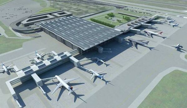 Проект нового терминала Пулково