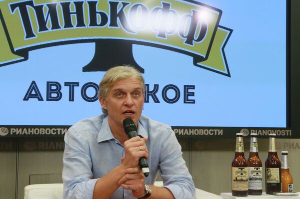 Пресс-конференция основателя бренда Тинькофф Олега Тинькова