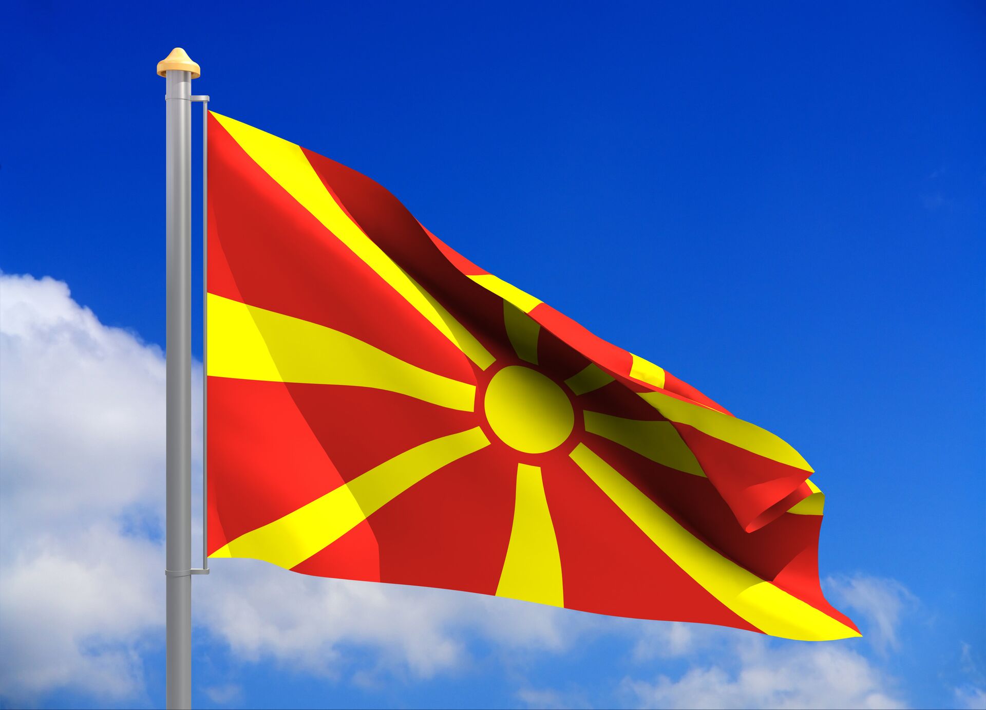 Флаг Македонии - ПРАЙМ, 1920, 07.07.2022