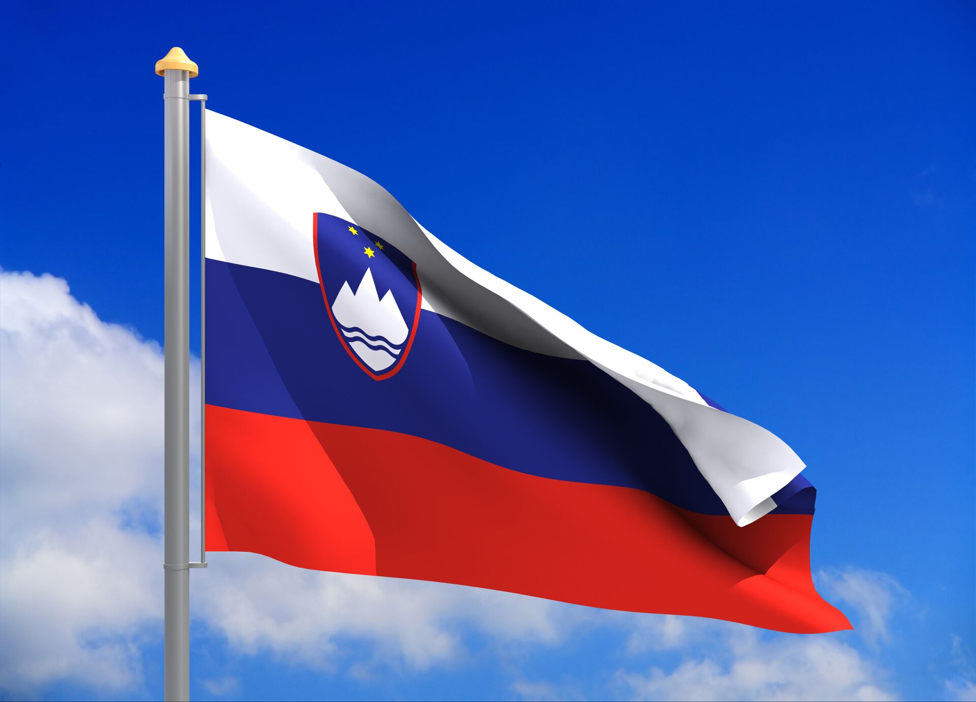 Флаг Словении - ПРАЙМ, 1920, 27.10.2023