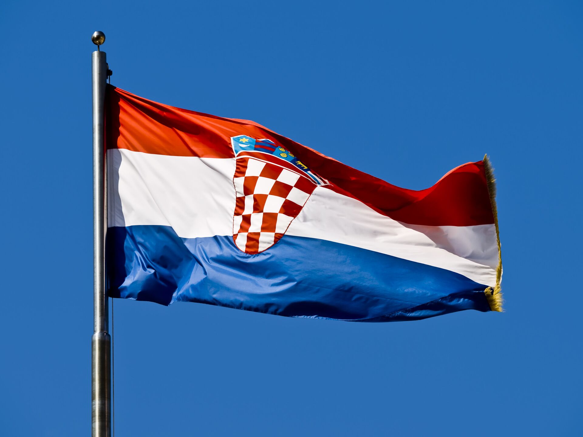 Флаг Хорватии - ПРАЙМ, 1920, 07.09.2023