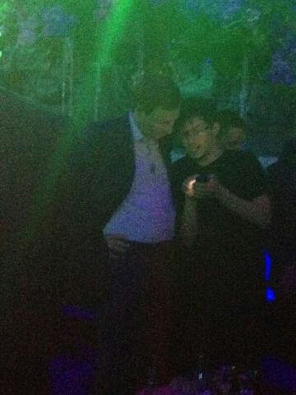 Павел Дуров и Дмитрий Гришин на вечеринке Мегафона Павел Дуров и Дмитрий Гришин на вечеринке Мегафона