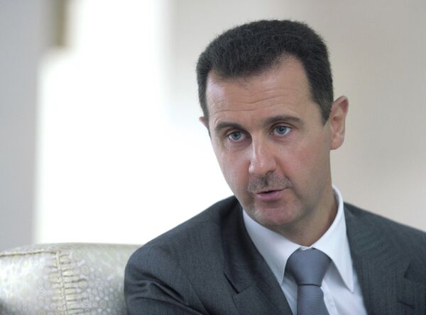 *Президент Сирии Башар Асад
